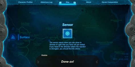 tears of the kingdom shrine sensor test|tears of the kingdom sheikah sensor.